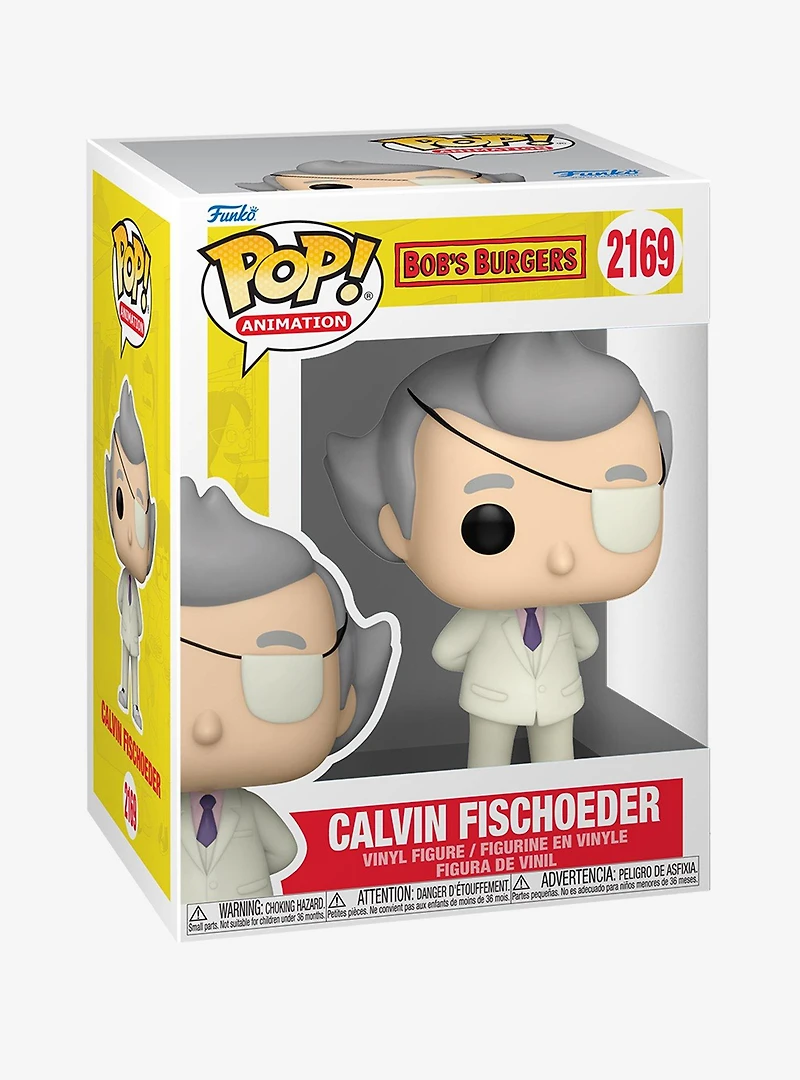 Funko Pop! Animation Bob's Burgers Calvin Fischoeder Vinyl Figure