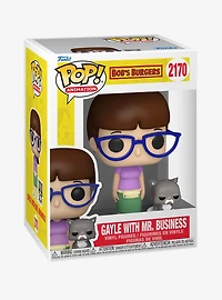 Funko Pop! Animation Bob's Burgers Gayle with Mr. Business Vinyl Figure