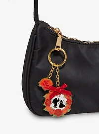 Loungefly Disney Beauty and the Beast Rose Wreath Multi-Charm Keychain — BoxLunch Exclusive