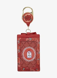 Disney Beauty and the Beast Belle & Beast Roses Retractable Lanyard — BoxLunch Exclusive