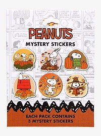 Peanuts Snoopy Fall Blind Bag Sticker Set