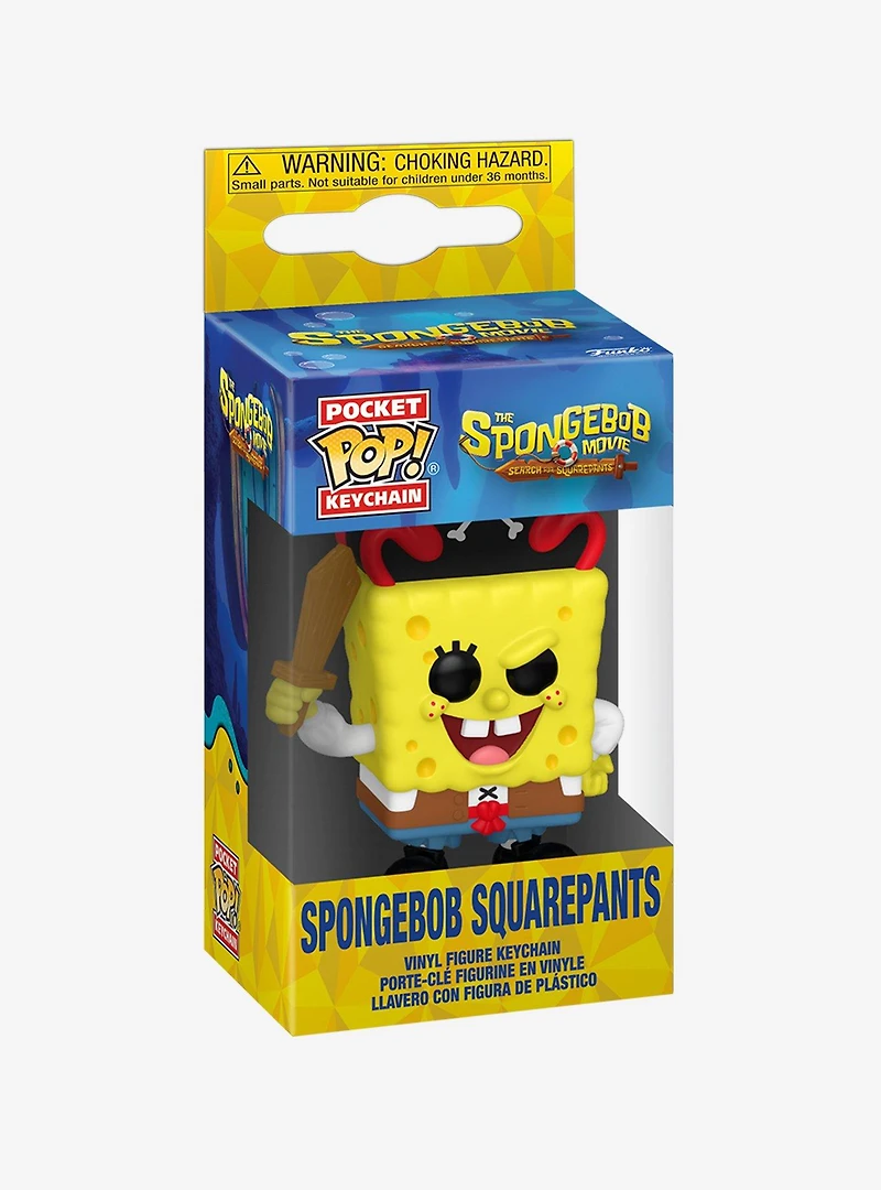 Funko Pocket Pop! The SpongeBob Movie: Search for SquarePants SpongeBob SquarePants Vinyl Keychain