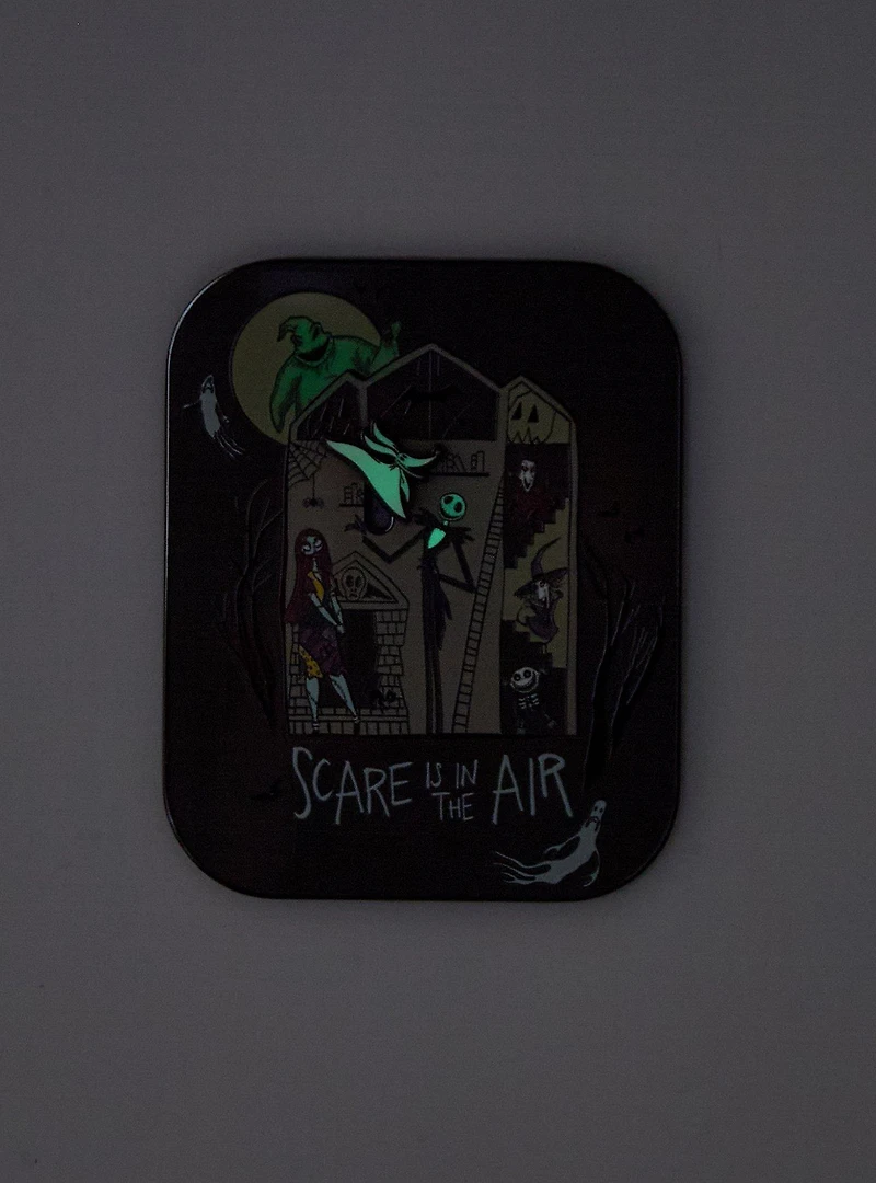 Loungefly Disney The Nightmare Before Christmas Moving Glow-in-the-Dark Limited Edition Enamel Pin - BoxLunch Exclusive