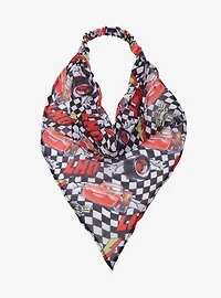 Disney Pixar Cars Lightning McQueen Checkered Bandana Headband — BoxLunch Exclusive
