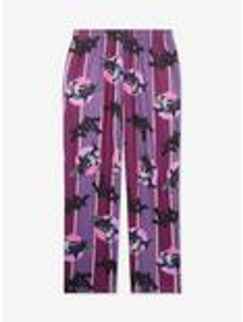 Arcane Jinx Allover Print Sleep Striped Pants - BoxLunch Exclusive