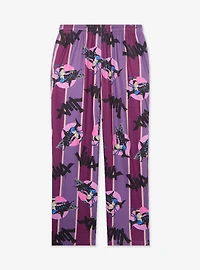 Arcane Jinx Allover Print Sleep Striped Pants - BoxLunch Exclusive