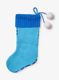 Peanuts Snoopy & Woodstock Puffer Jackets Holiday Knit Stocking — BoxLunch Exclusive