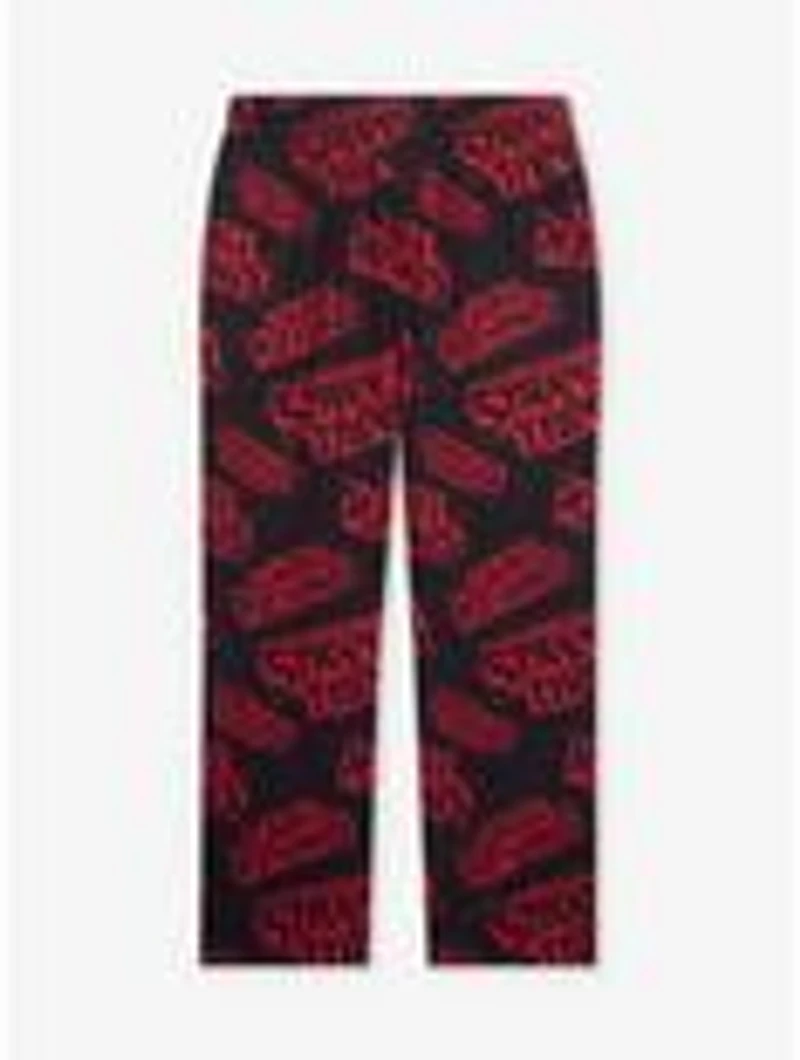 Stranger Things Title Allover Print Sleep Pants — BoxLunch Exclusive