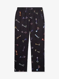 Disney Kingdom Hearts Keyblades Allover Print Sleep Pants - BoxLunch Exclusive