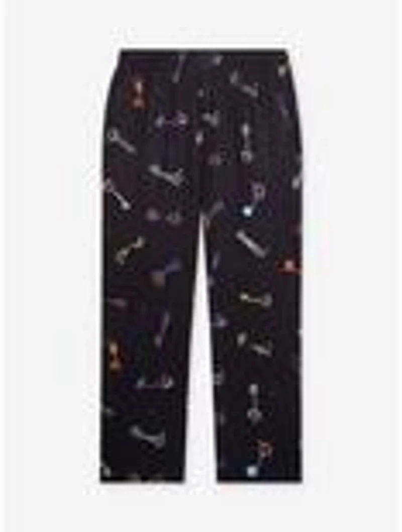 Disney Kingdom Hearts Keyblades Allover Print Plus Sleep Pants - BoxLunch Exclusive