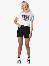 My Hero Academia Class 1A Victory Women's Crop Top T-Shirt