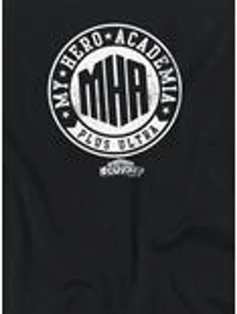 My Hero Academia Vintage MHA Plus Ultra Badge Women's Crop Top T-Shirt