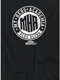 My Hero Academia Vintage MHA Plus Ultra Badge Women's Crop Top T-Shirt