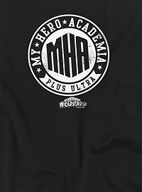My Hero Academia Vintage MHA Plus Ultra Badge Women's Crop Top T-Shirt