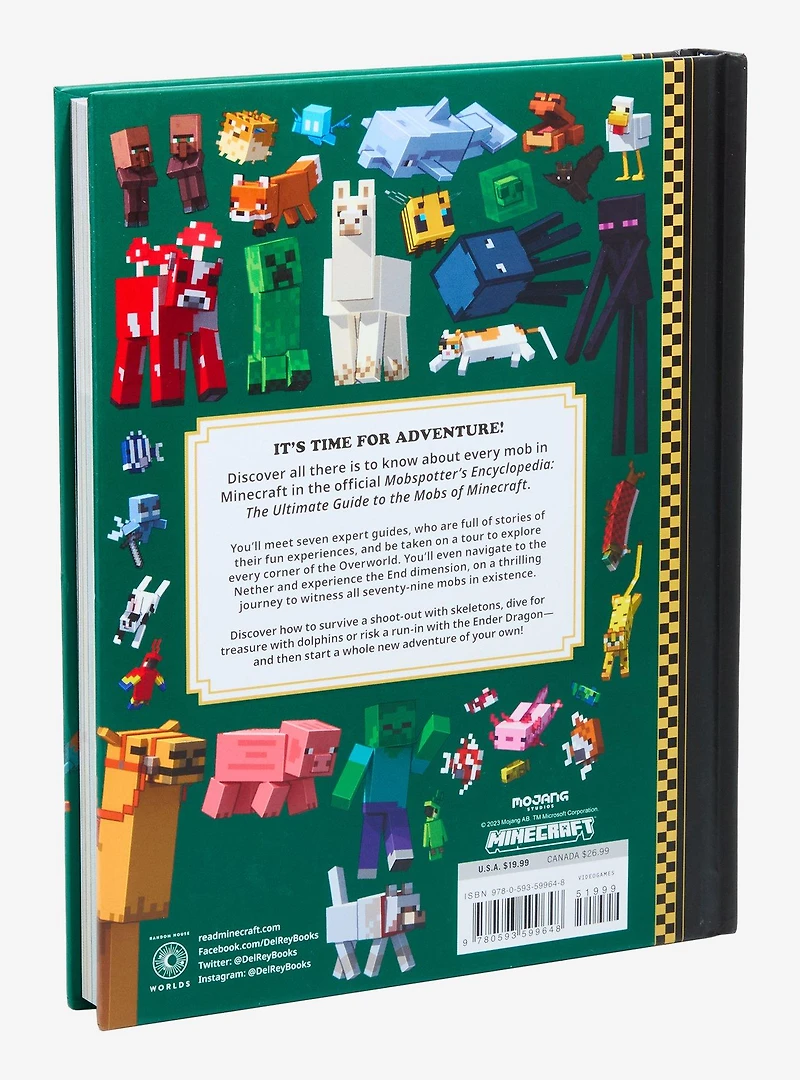 Minecraft Mobspotter's Encyclopedia: The Ultimate Guide to The Mobs of Minecraft Book