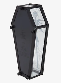 Disney The Nightmare Before Christmas Jack Skellington Glass Coffin Figural Jewelry Box