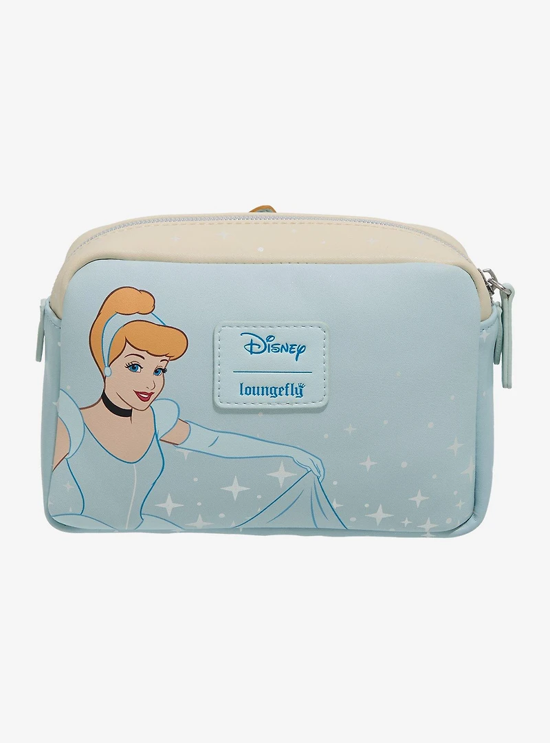 Loungefly Disney Cinderella Jaq & Gus Pumpkin Cosmetic Bag — BoxLunch Exclusive