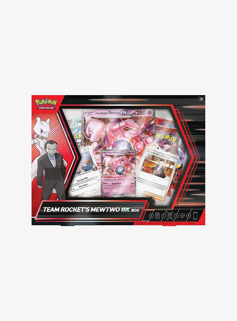 Pokémon Trading Card Game Team Rocket's Mewtwo Ex Box