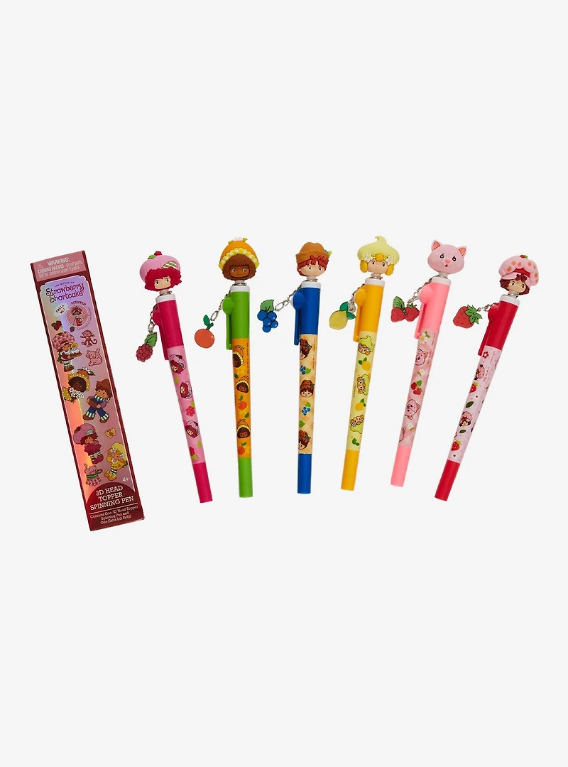 Strawberry Shortcake Friends Blind Box Scented Spinner Pen — BoxLunch Exclusive