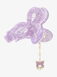 Sanrio Kuromi Bow Claw Clip with Charm — BoxLunch Exclusive