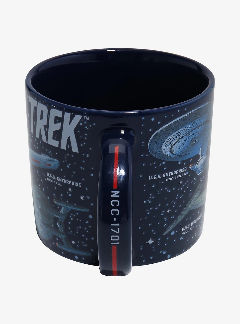 Star Trek Starships Mug