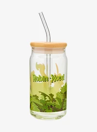 Disney Robin Hood Title Glass With Lid — BoxLunch Exclusive