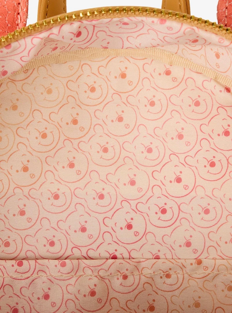 Loungefly Disney Winnie The Pooh Sequin Pooh Bear Figural Mini Backpack