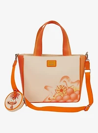 Loungefly Disney Pixar Inside Out 2 Anxiety Tote Bag with Coin Purse