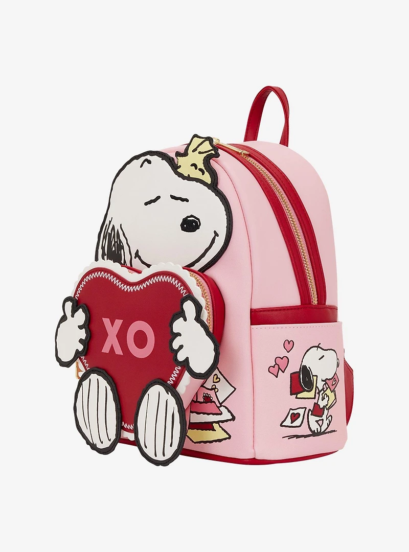 Loungefly Peanuts Snoopy Valentine's Day Mini Backpack