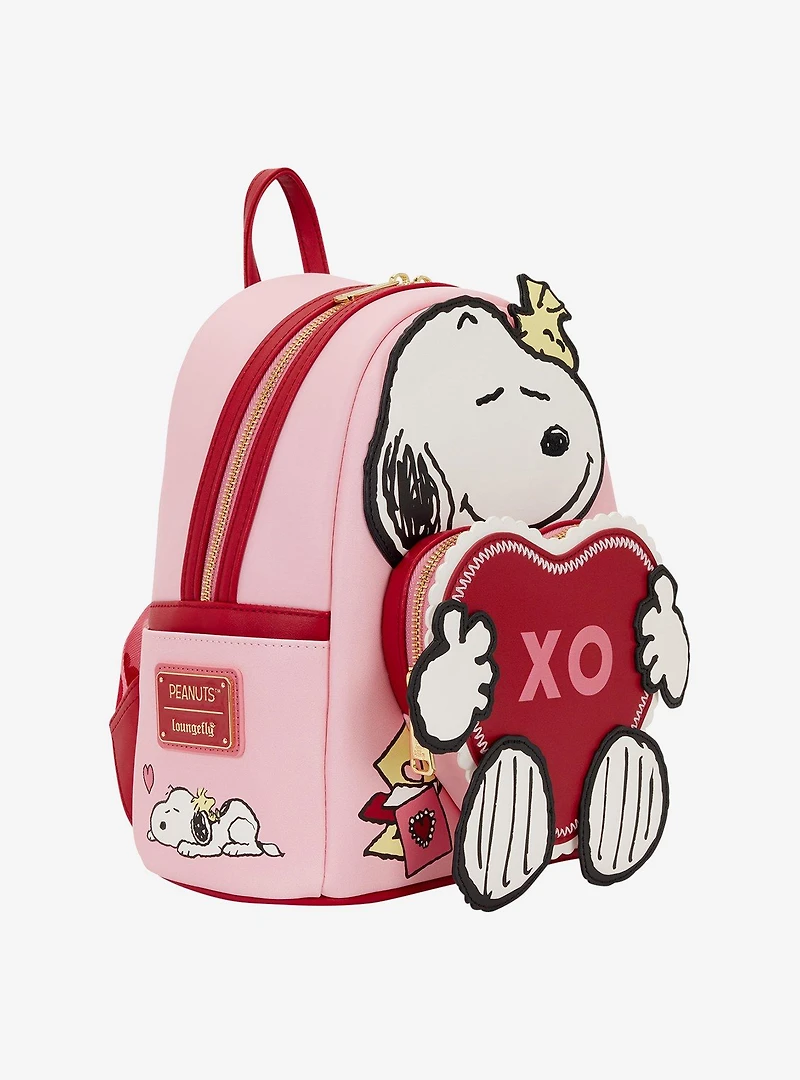 Loungefly Peanuts Snoopy Valentine's Day Mini Backpack