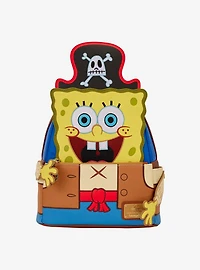 Loungefly SpongeBob SquarePants Pirate Figural Mini Backpack