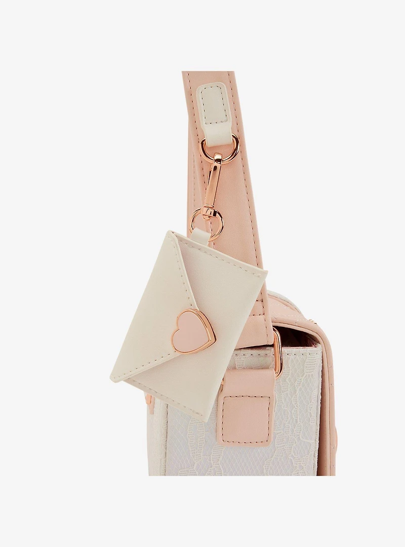 Loungefly Valentine's Day Heart Envelope Crossbody Bag with Coin Purse