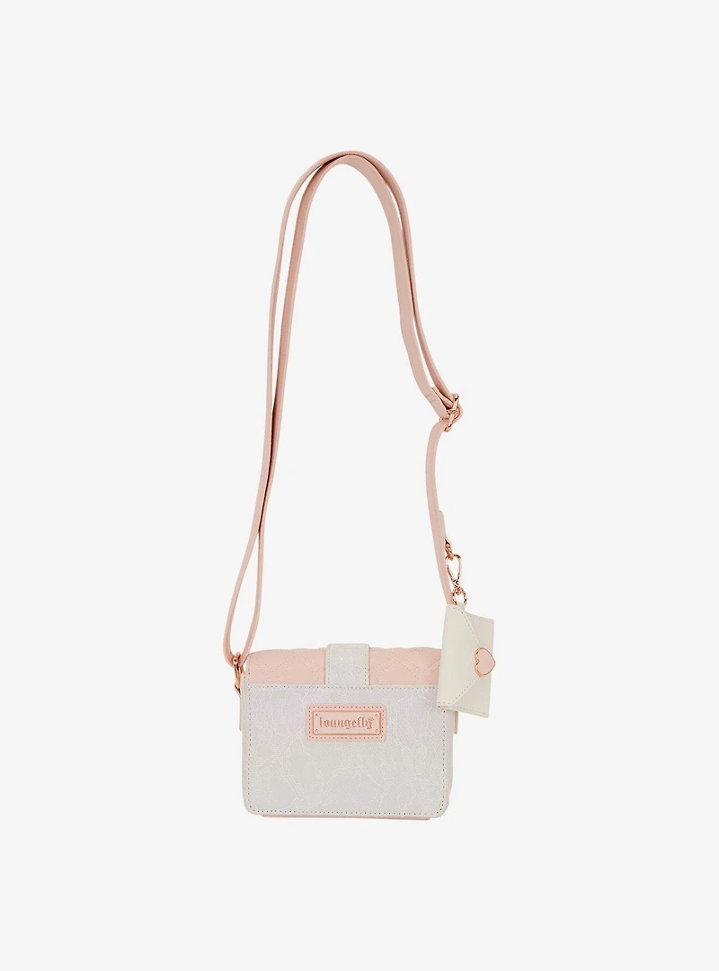 Loungefly Valentine's Day Heart Envelope Crossbody Bag with Coin Purse