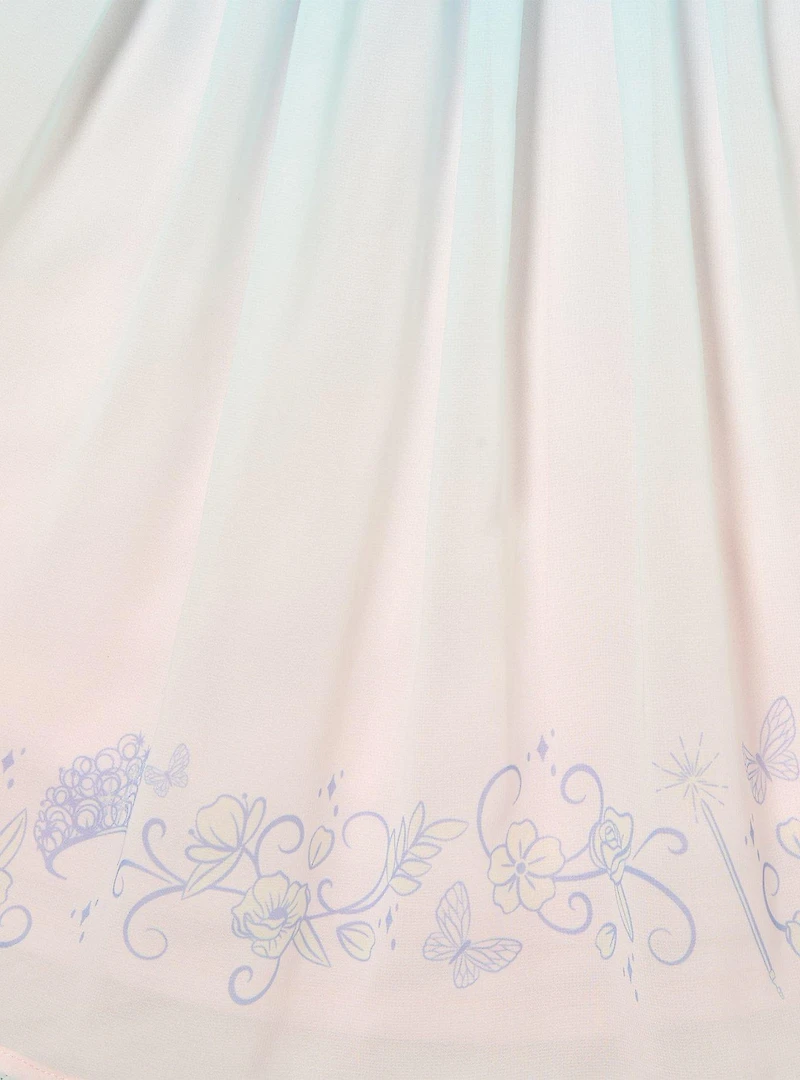 Wicked Glinda Blue Ombré Plus Dress - BoxLunch Exclusive