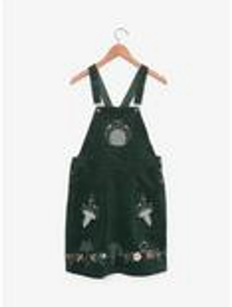 the Lord of Rings Embroidered Icons Corduroy Overall Dress - BoxLunch Exclusive