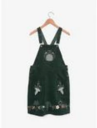 the Lord of Rings Embroidered Icons Corduroy Overall Dress - BoxLunch Exclusive