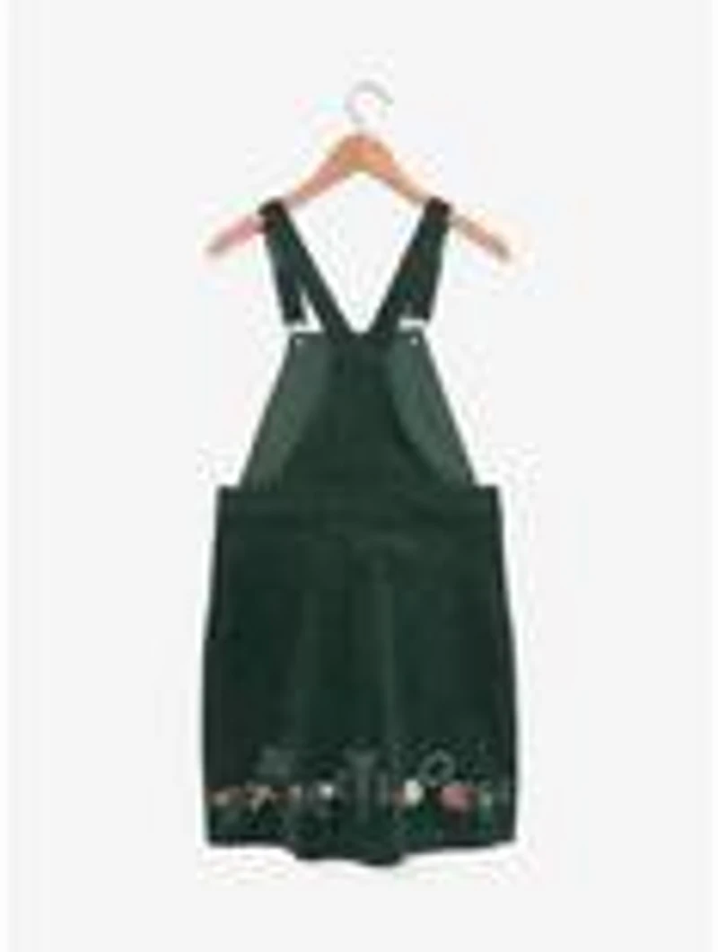 the Lord of Rings Embroidered Icons Corduroy Overall Dress - BoxLunch Exclusive