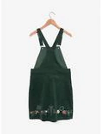 the Lord of Rings Embroidered Icons Corduroy Overall Dress - BoxLunch Exclusive