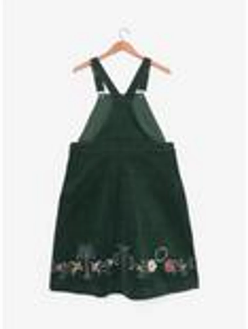 the Lord of Rings Embroidered Icons Corduroy Plus Overall Dress - BoxLunch Exclusive