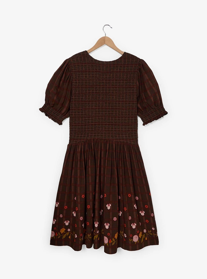 Disney Minnie Mouse Fall Floral Plus Smock Dress — BoxLunch Exclusive