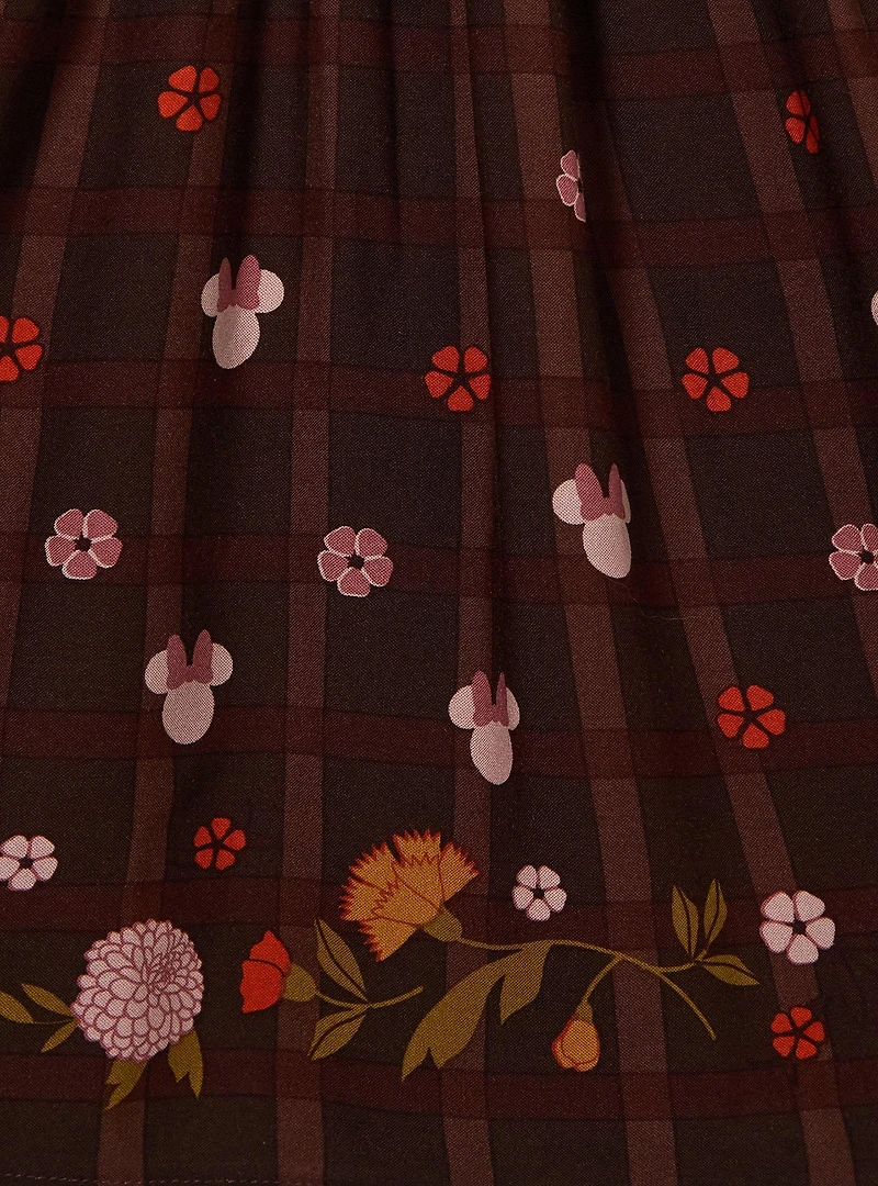 Disney Minnie Mouse Fall Floral Plus Smock Dress — BoxLunch Exclusive