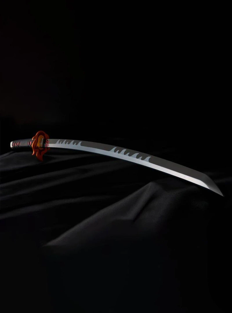 Bandai Spirits Demon Slayer: Kimetsu no Yaiba Proplica Tanjiro Kamado Nichirin Sword (Kyojuro Rengoku's Sword Guard Ver.)