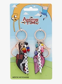 Adventure Time Marceline & Princess Bubblegum Multi-Charm Keychain Set — BoxLunch Exclusive