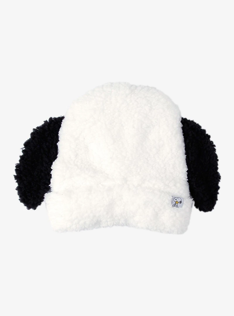 Peanuts Snoopy Ears Sherpa Beanie — BoxLunch Exclusive