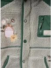 Studio Ghibli® My Neighbor Totoro Floral Toddler Sherpa Jacket - BoxLunch Exclusive