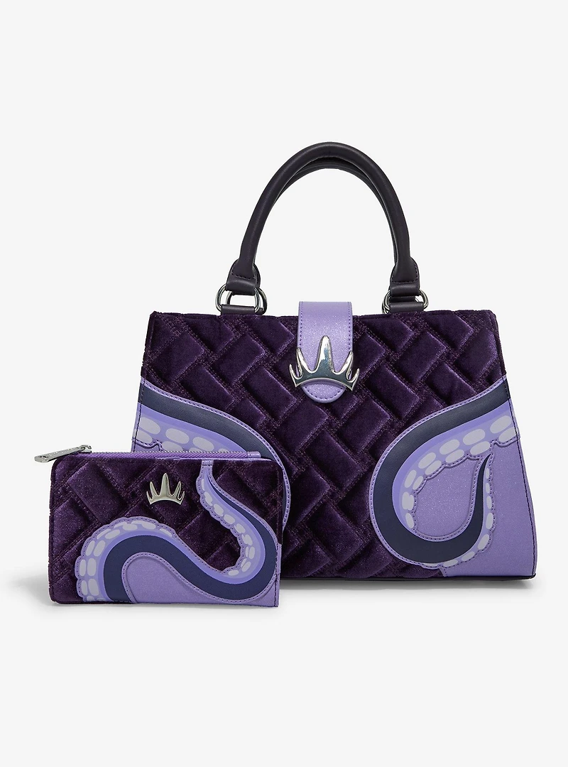 Loungefly Disney The Little Mermaid Ursula Velvet Convertible Handbag — BoxLunch Exclusive