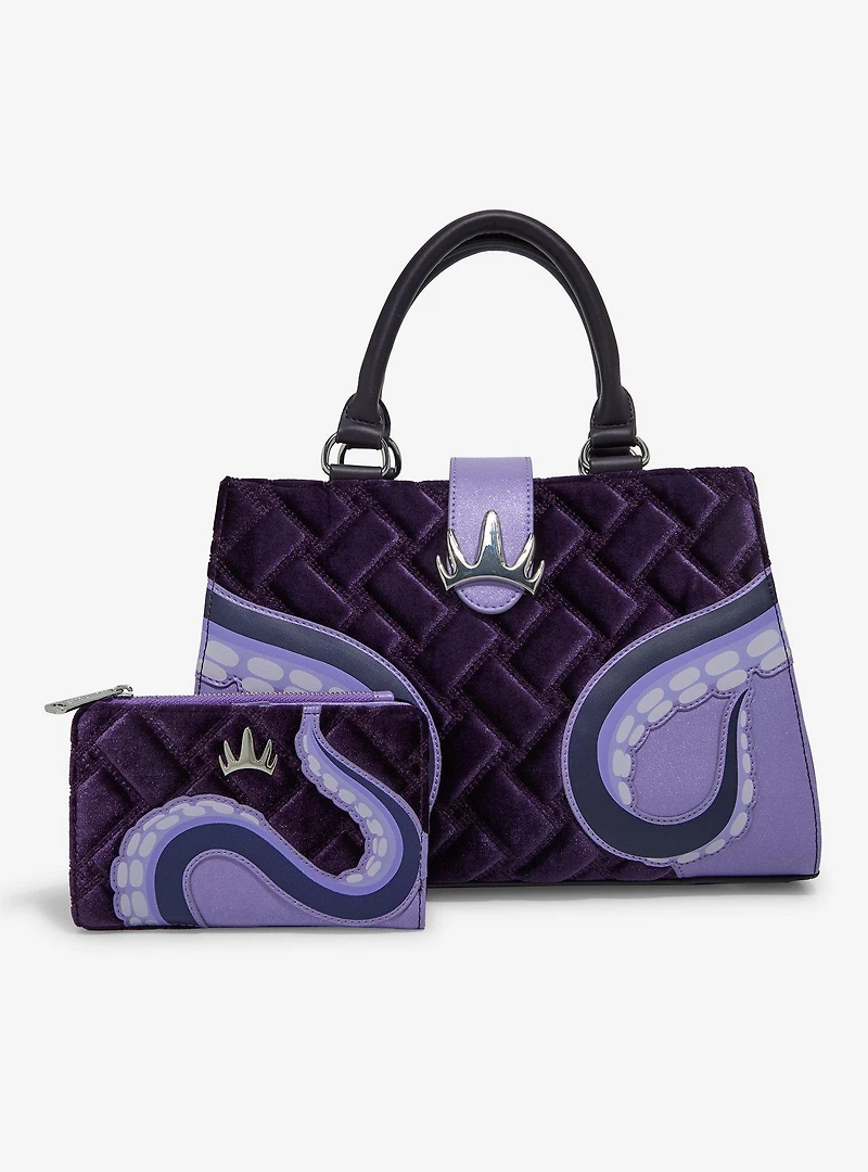 Loungefly Disney The Little Mermaid Ursula Velvet Zip Wallet — BoxLunch Exclusive
