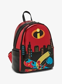 Loungefly Disney Pixar The Incredibles Family Metallic Mini Backpack — BoxLunch Exclusive