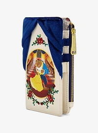 Loungefly Disney Beauty and the Beast Ballroom Velvet Snap Wallet — BoxLunch Exclusive