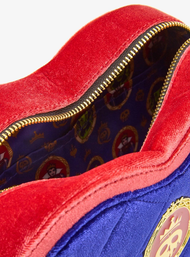 Loungefly Disney Snow White and the Seven Dwarfs Evil Queen Velvet Crossbody Bag — BoxLunch Exclusive